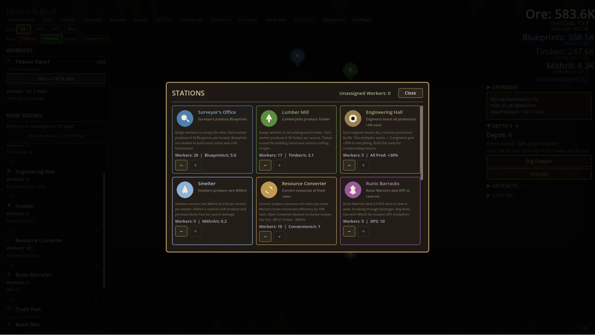 Mithril & Mud gameplay screenshot 3 of 9